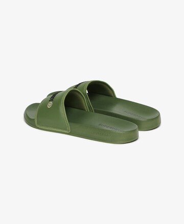 Claquettes / Tongs 'Tarp Core' Superdry en vert
