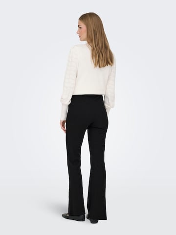 Only Maternity Flared Pants 'OLMHALLE' in Black