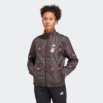 ADIDAS PERFORMANCE Athletic Jacket 'Jamaika' in Black: front