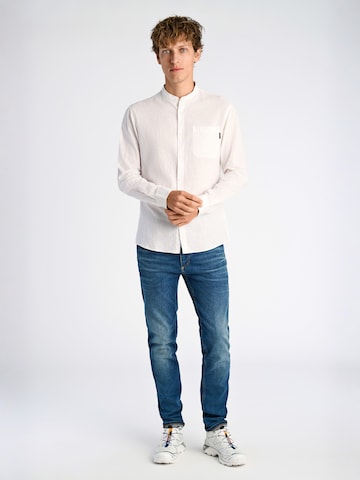Lindbergh Regular fit Overhemd in Wit