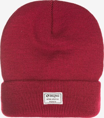 ZigZag Beanie 'Rizzo' in Red: front
