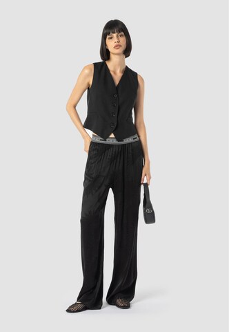 Elias Rumelis Boot cut Pants 'Kelly' in Black: front