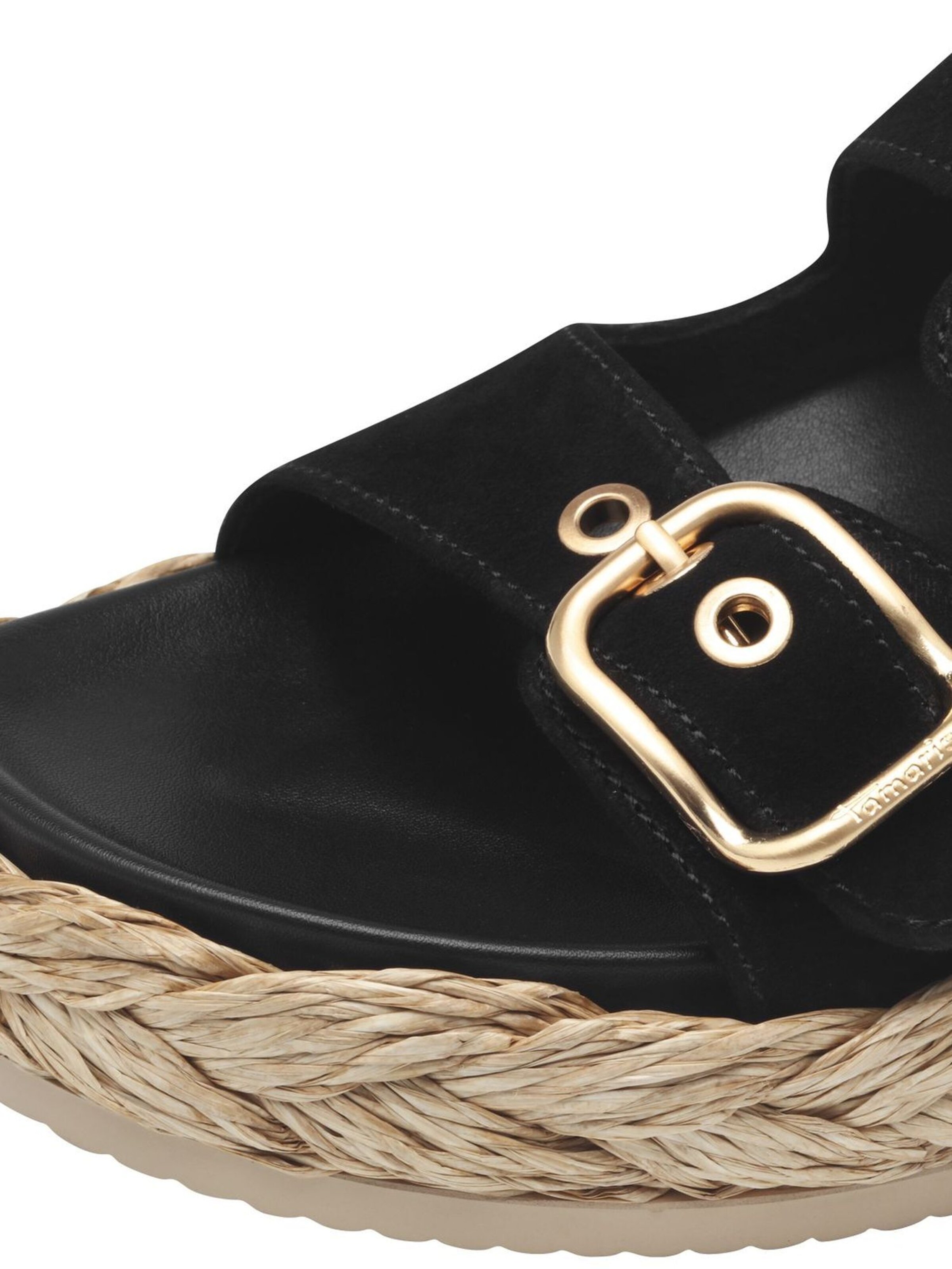 Mule Tamaris en noir