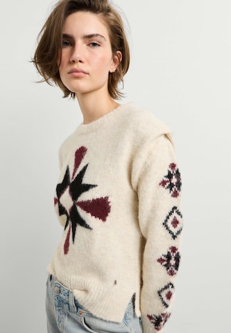 Pullover 'Audrey' di Pepe Jeans in bianco: frontale