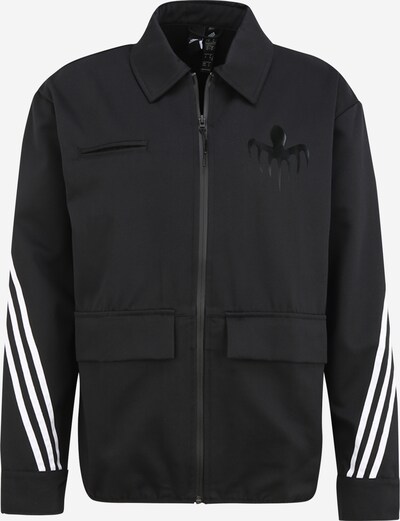 ADIDAS PERFORMANCE Sportjas in de kleur Zwart / Wit, Productweergave