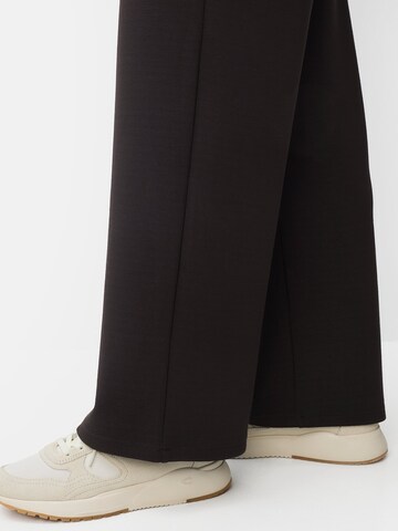 CAMEL ACTIVE Wide leg Pants in Black