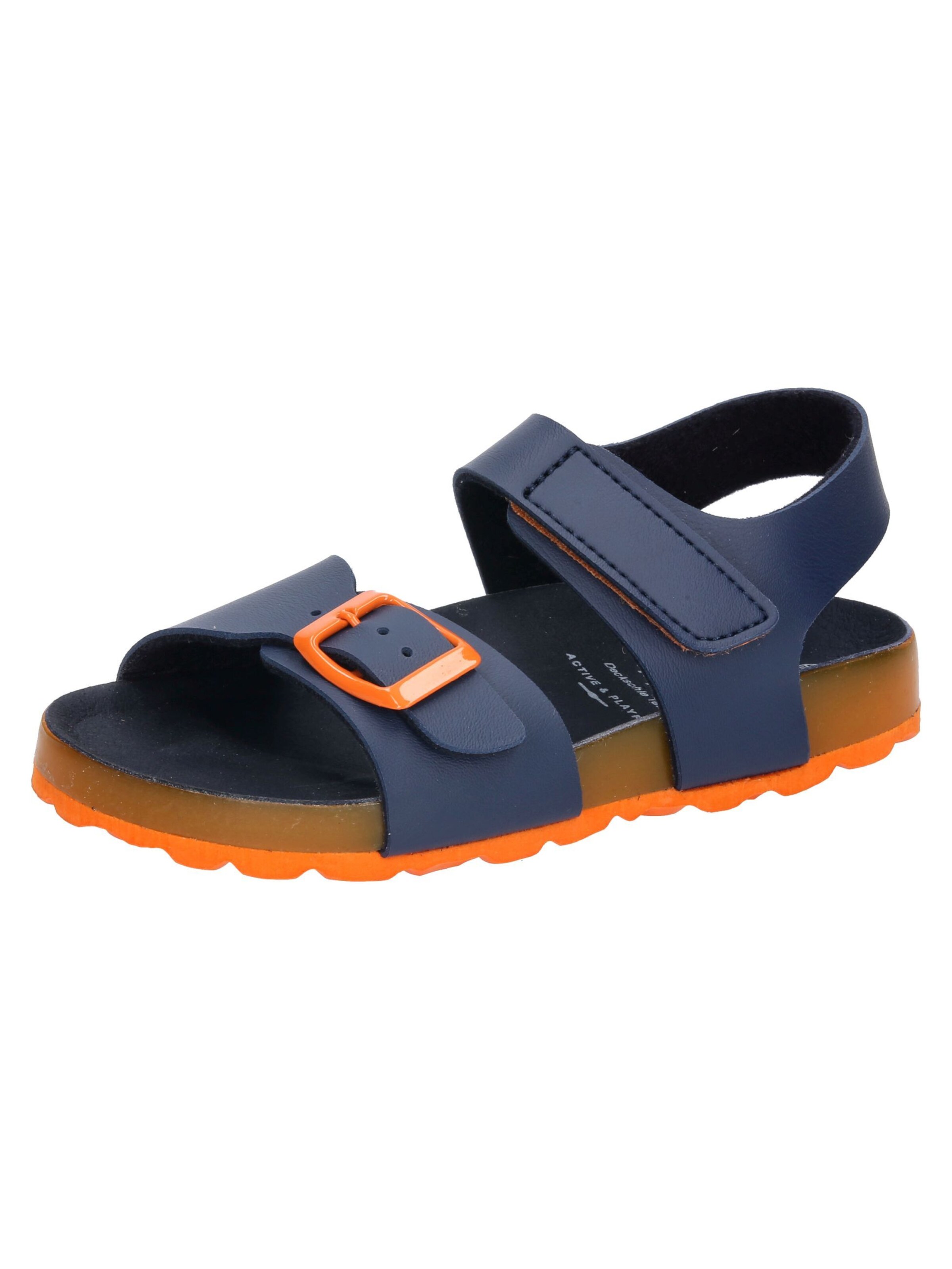 LICO Sandale 'Bioline Master' in Blau: Vorderseite