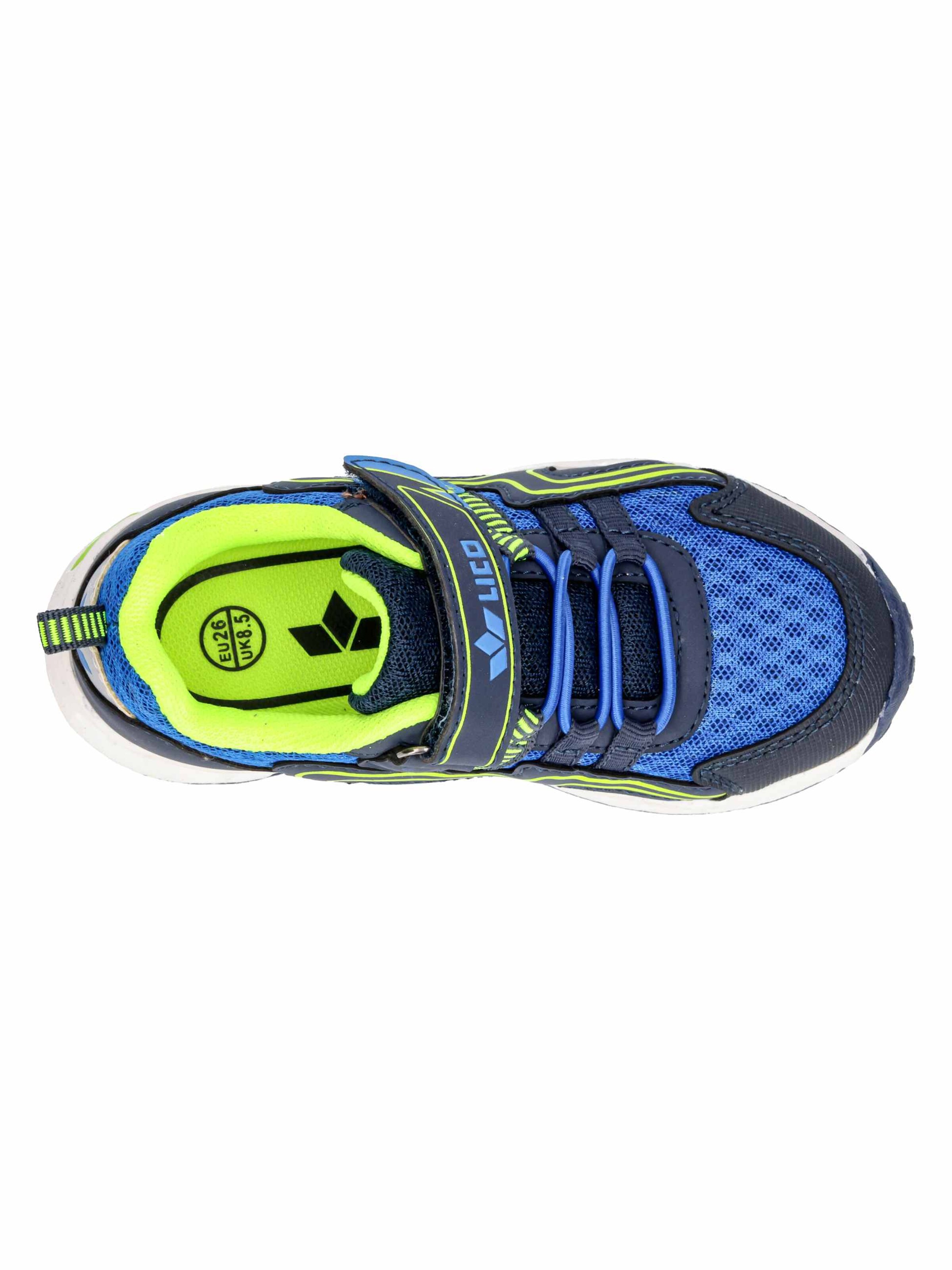 LICO Sneaker 'Blinky Boy' in Blau