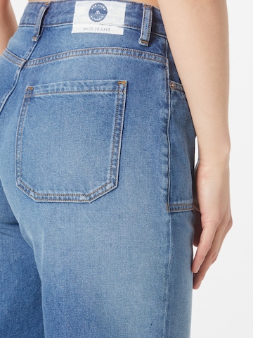 MUD Jeans Wide leg Jeans 'Sara Works' i blå