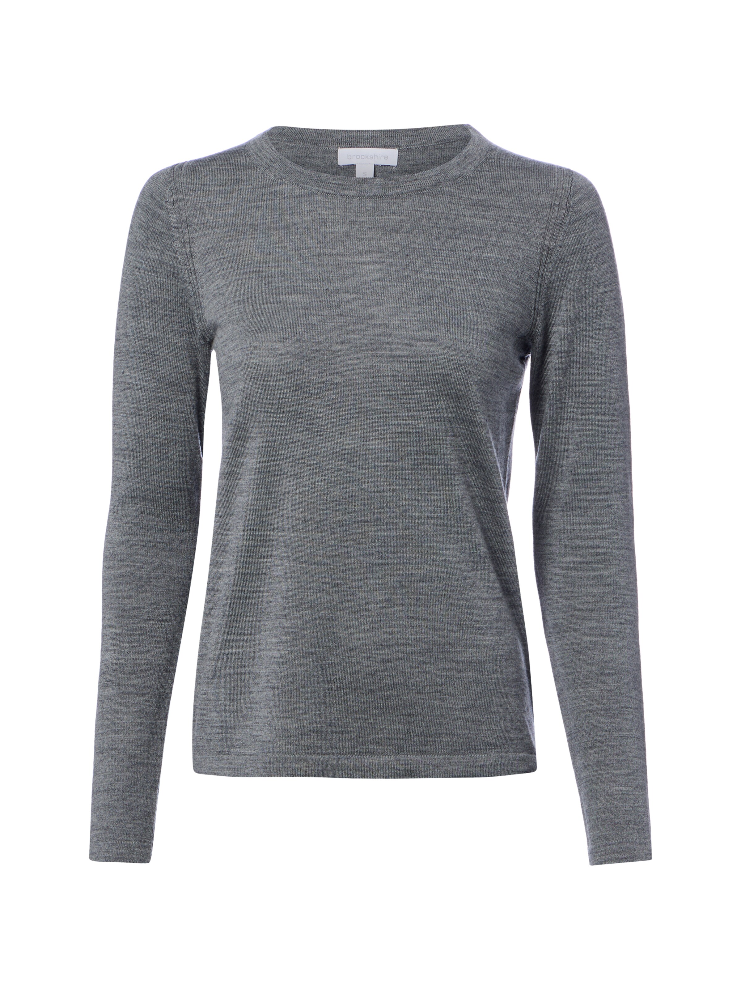 Pull-over Brookshire en gris : devant