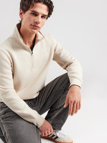 G-STAR Tréning póló 'Premium Core' - bézs: elől