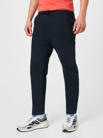 ESPRIT Regular Chino Pants in Black: front