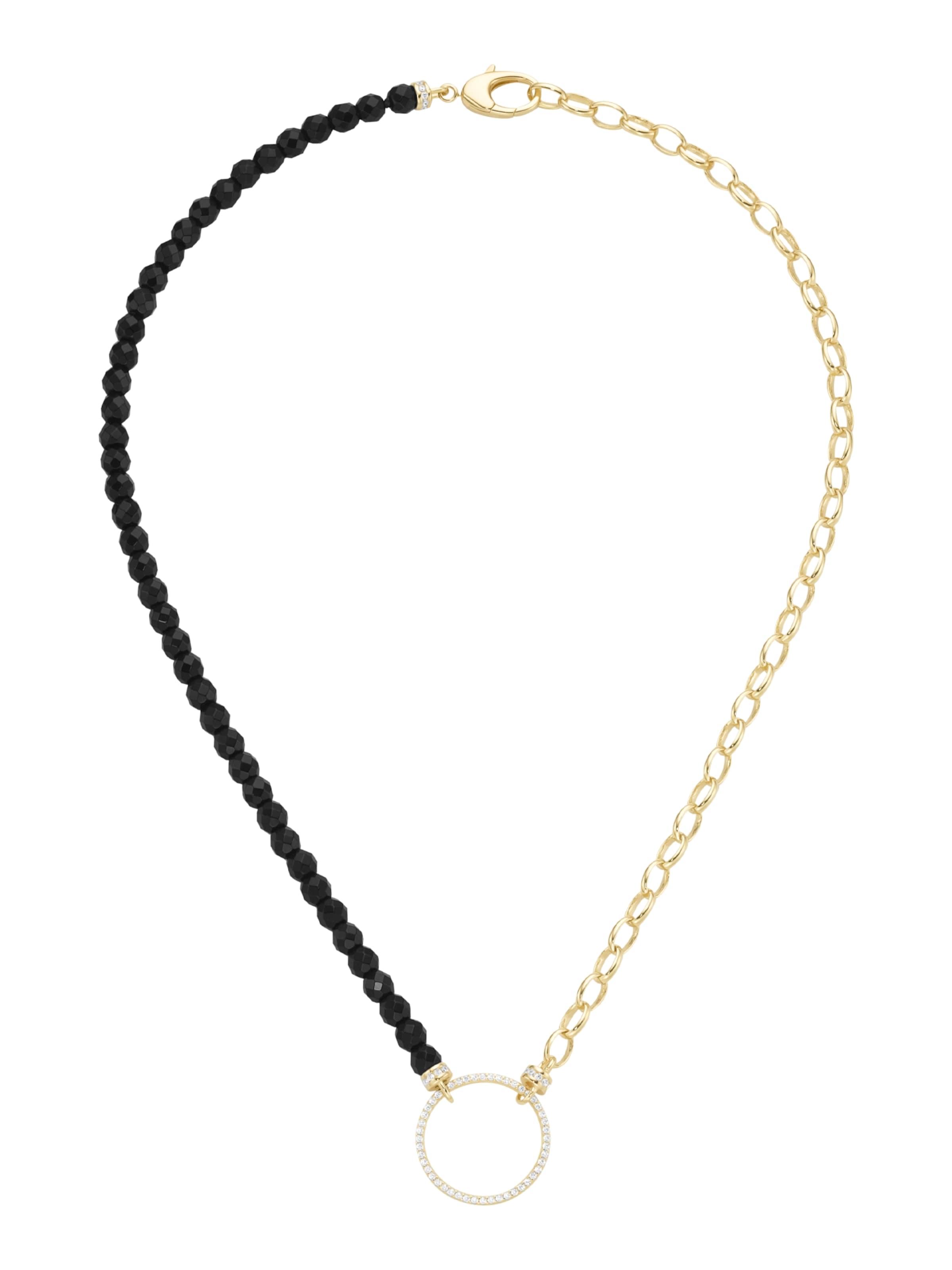 Giorgio Martello Milano Cadena en oro / negro, Vista del producto