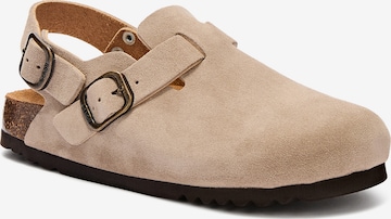 SCHOLL Clogs in Beige: Vorderseite