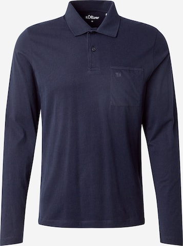 s.Oliver Shirt in Blau: Vorderseite