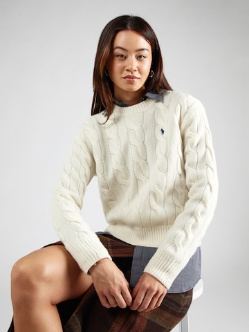 Polo Ralph Lauren Sweater in Beige: front