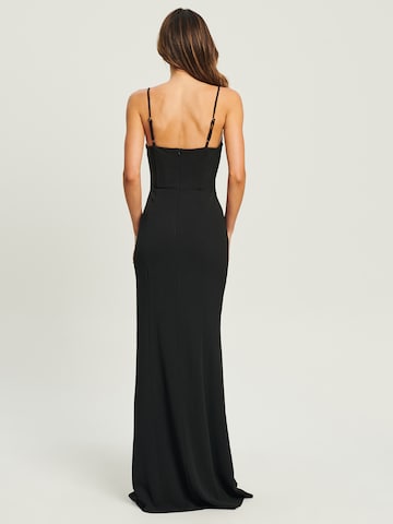 Chancery Φόρεμα 'BIANCA' σε μαύρο: πίσω