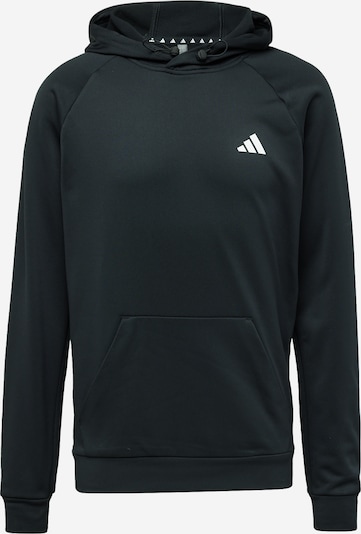 ADIDAS PERFORMANCE Sportsweatshirt in schwarz / weiß, Produktansicht