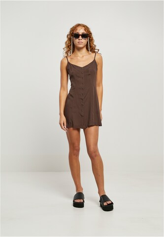 Urban Classics Dress in Brown