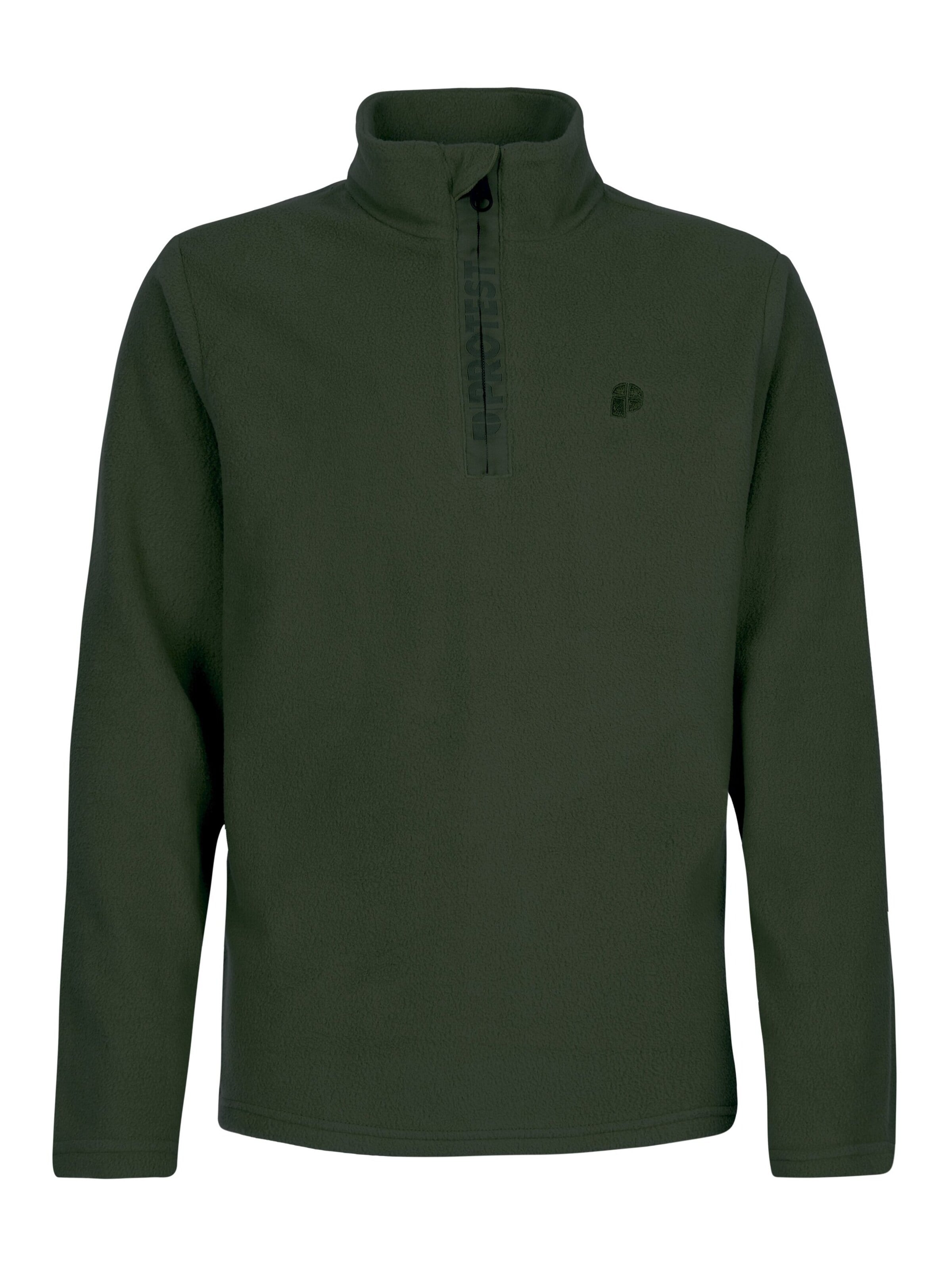 PROTEST Athletic Sweatshirt 'Reperfecty JR' in Green: front