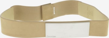 Calvin Klein Gürtel One Size in Beige: predná strana