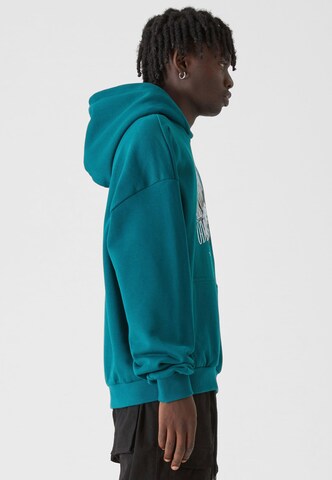 Lost Youth Sweatshirt 'Against All V.2' in Blauw