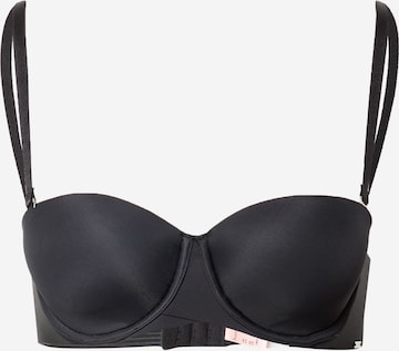 Balconnet Soutien-gorge 'Jane' Hunkemöller en noir : devant