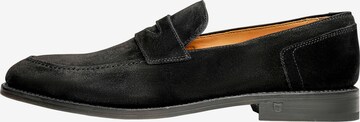 Henry Stevens Classic Flats 'Marshall PL' in Black