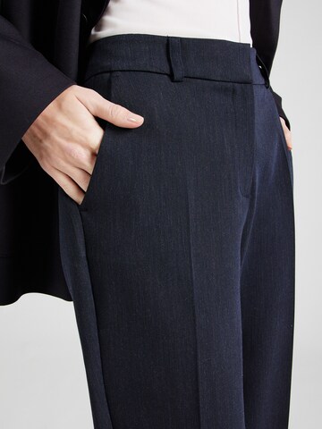 SELECTED FEMME Tapered Pleated Pants 'SLFRITA-RIA' in Blue