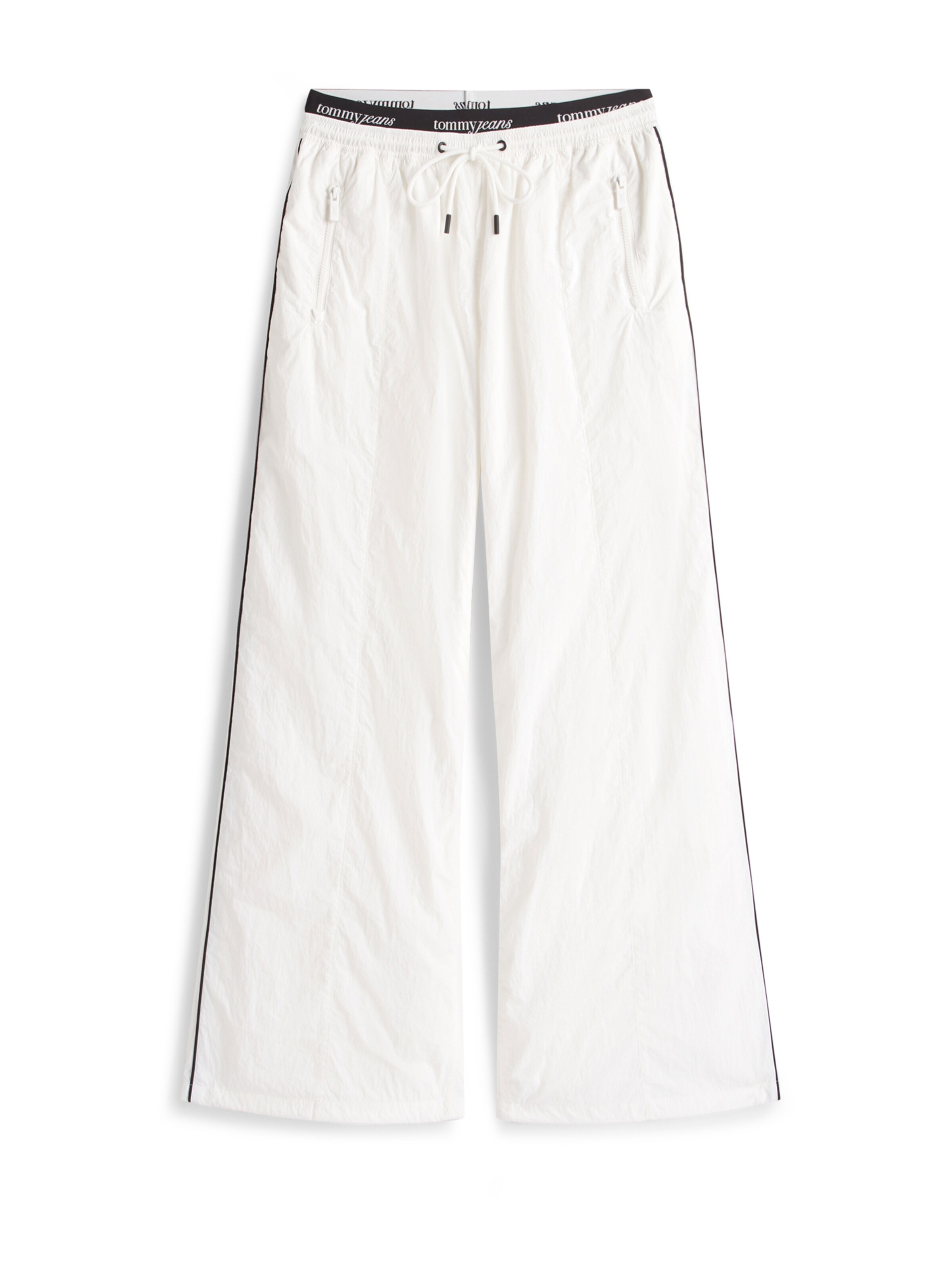 Tommy Jeans Byxa i vit: framsida