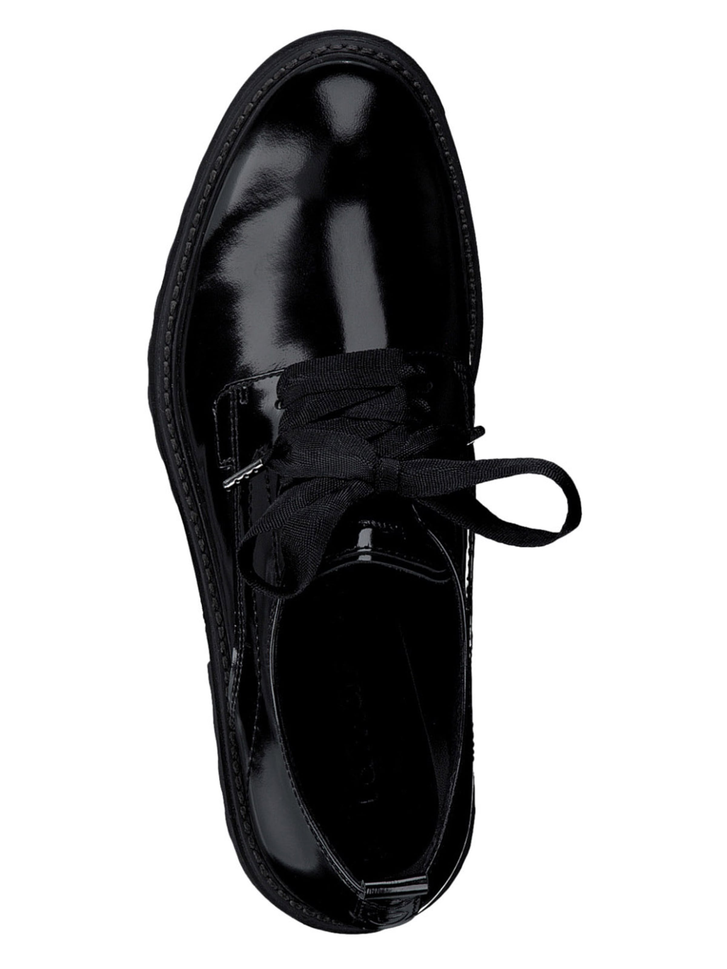 Tamaris Schnürschuh in Schwarz