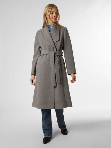 MORE & MORE Between-Seasons Coat in Grey: front