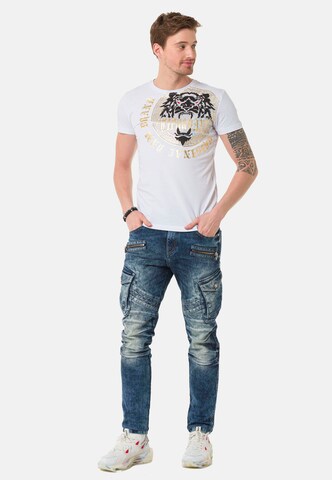 CIPO & BAXX Regular Jeans in Blau