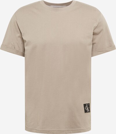 Calvin Klein Jeans Tričko 'Badge' - cappuccino, Produkt