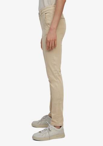 Coupe slim Pantalon chino Marc O'Polo en beige