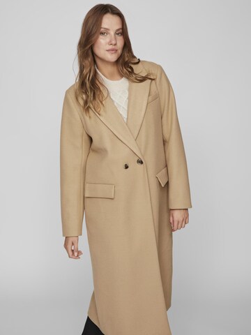 VILA Between-Seasons Coat in Brown