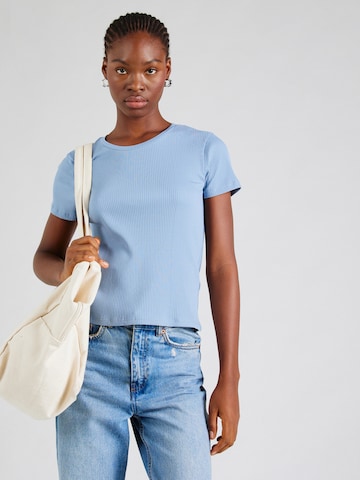 Tricou 'Lova' de la Lindex pe albastru: față