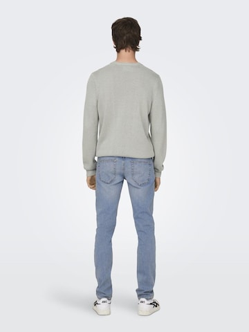 Only & Sons - Slimfit Vaquero 'Loom' en azul