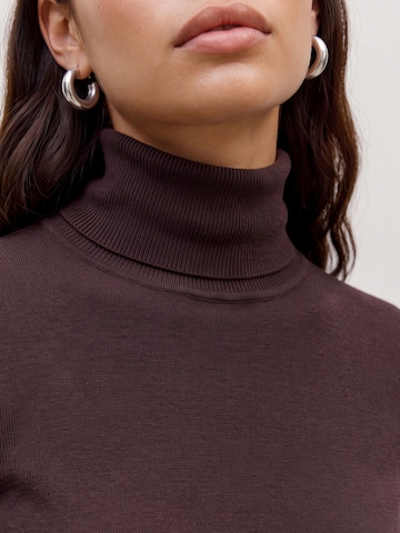 VERO MODA Pullover 'VMHAPPINESS' in Braun: Vorderseite
