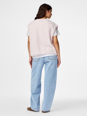 PIECES Weste 'PCKATTY' in Pink