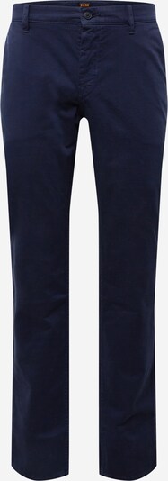 BOSS Pantalon chino en bleu foncé, Vue avec produit