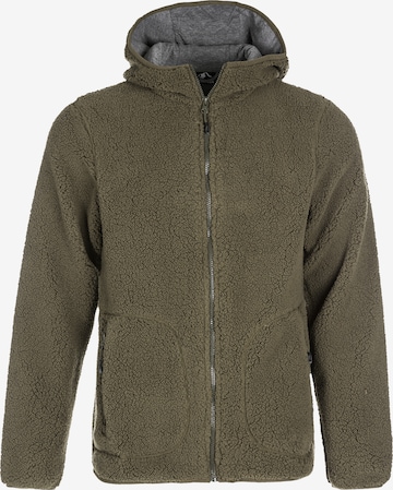Whistler Athletic Fleece Jacket 'Cayden' in Green: front