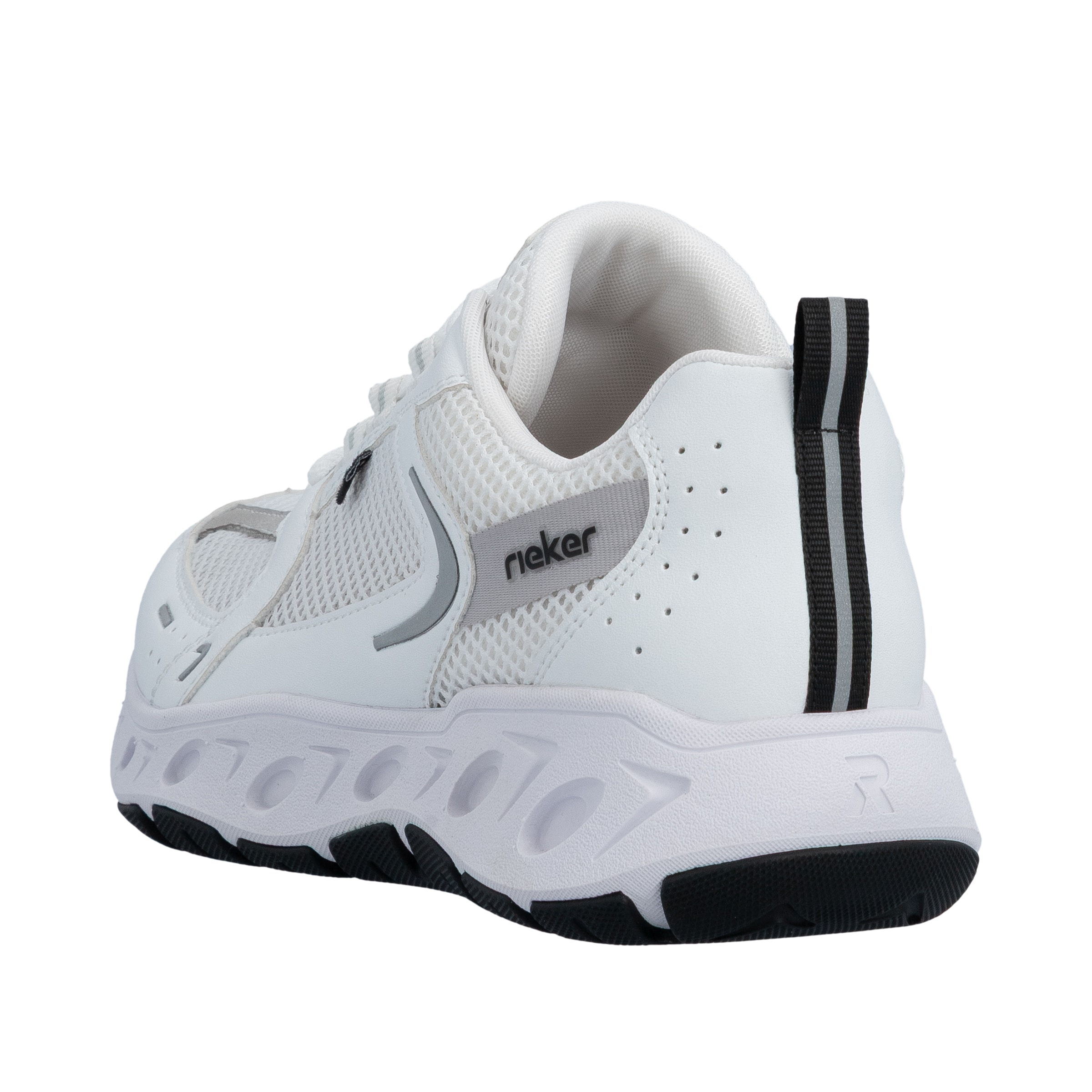 Rieker Ниски маратонки в бяло