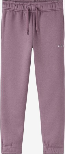 NAME IT Pantalon en violet / blanc, Vue avec produit