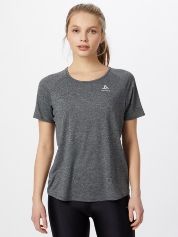 T-shirt fonctionnel ODLO en gris : devant