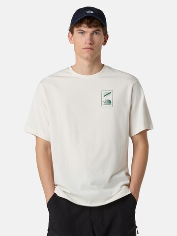 T-Shirt 'No Signal' THE NORTH FACE en blanc : devant