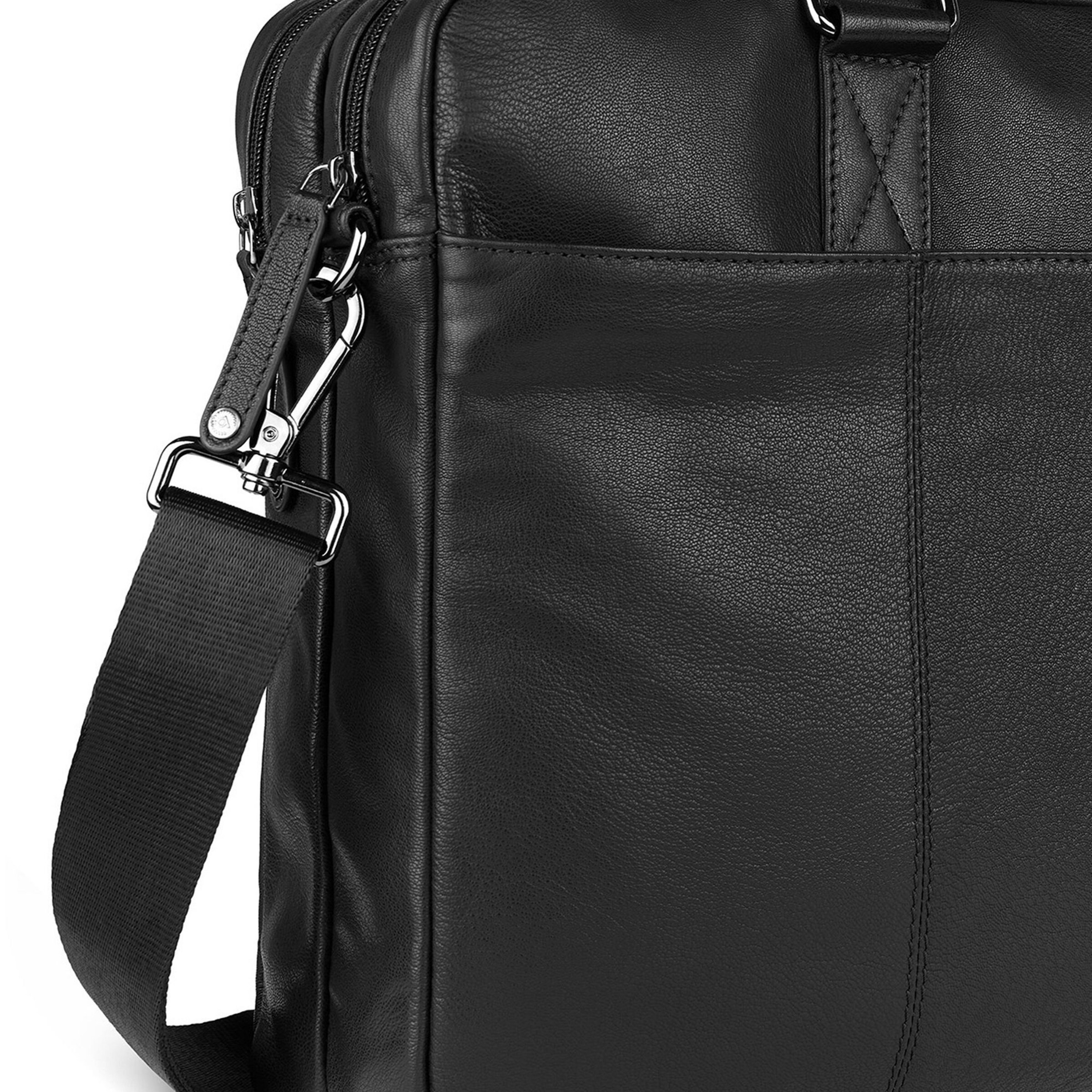 bugatti Aktentasche 'Black Magic' in Schwarz