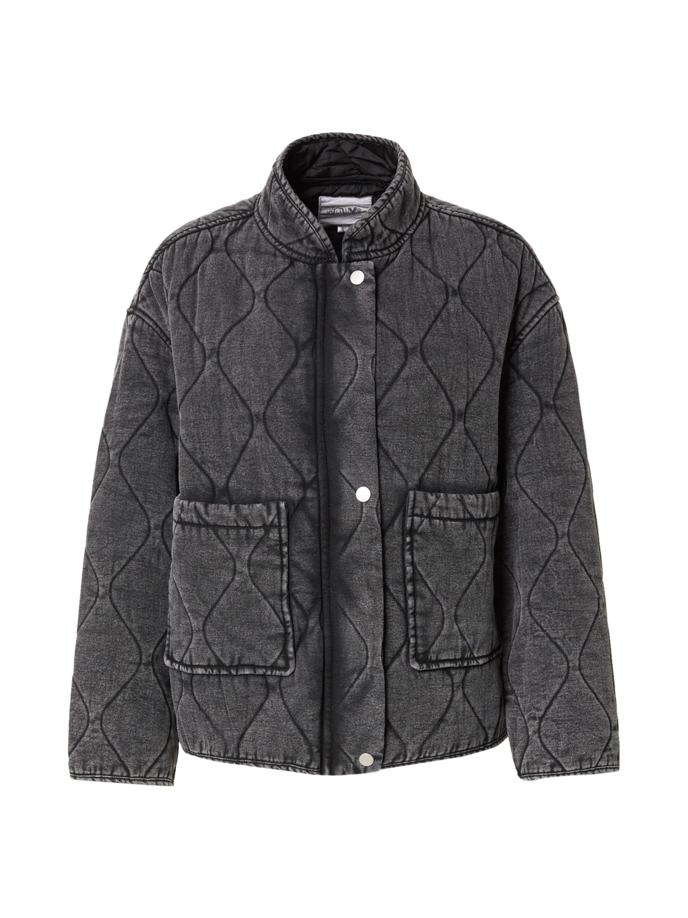 Veste mi-saison 'Ce44lina' Hailys en noir : devant