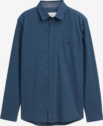 TOM TAILOR Overhemd in Blauw: voorkant