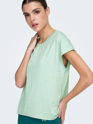 ONLY PLAY Funkcionalna majica 'ONPAUB-CORE' | zelena barva